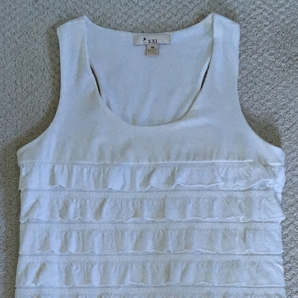 Ruffle racerback mini dress - Picture 2 of 7